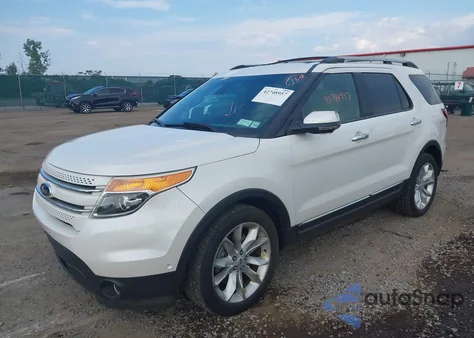 2014 Ford Explorer Limited from USA, damaged, VIN 1FM5K8F88EGB50394